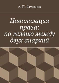 Александр Федосюк - Цивилизация права: по лезвию между двух анархий