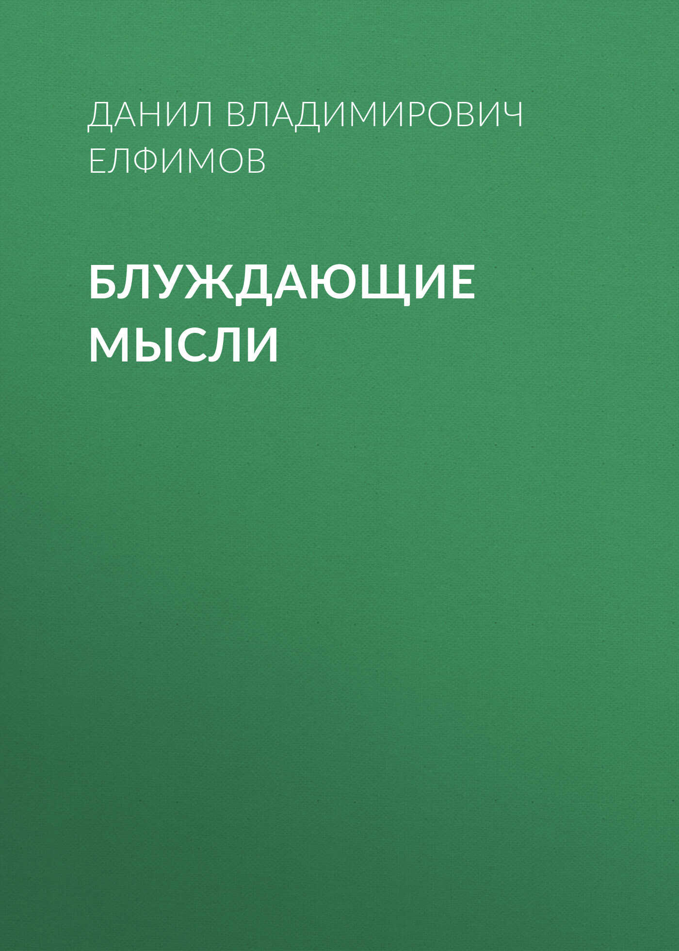 Блуждающие мысли - Данил Владимирович Елфимов
