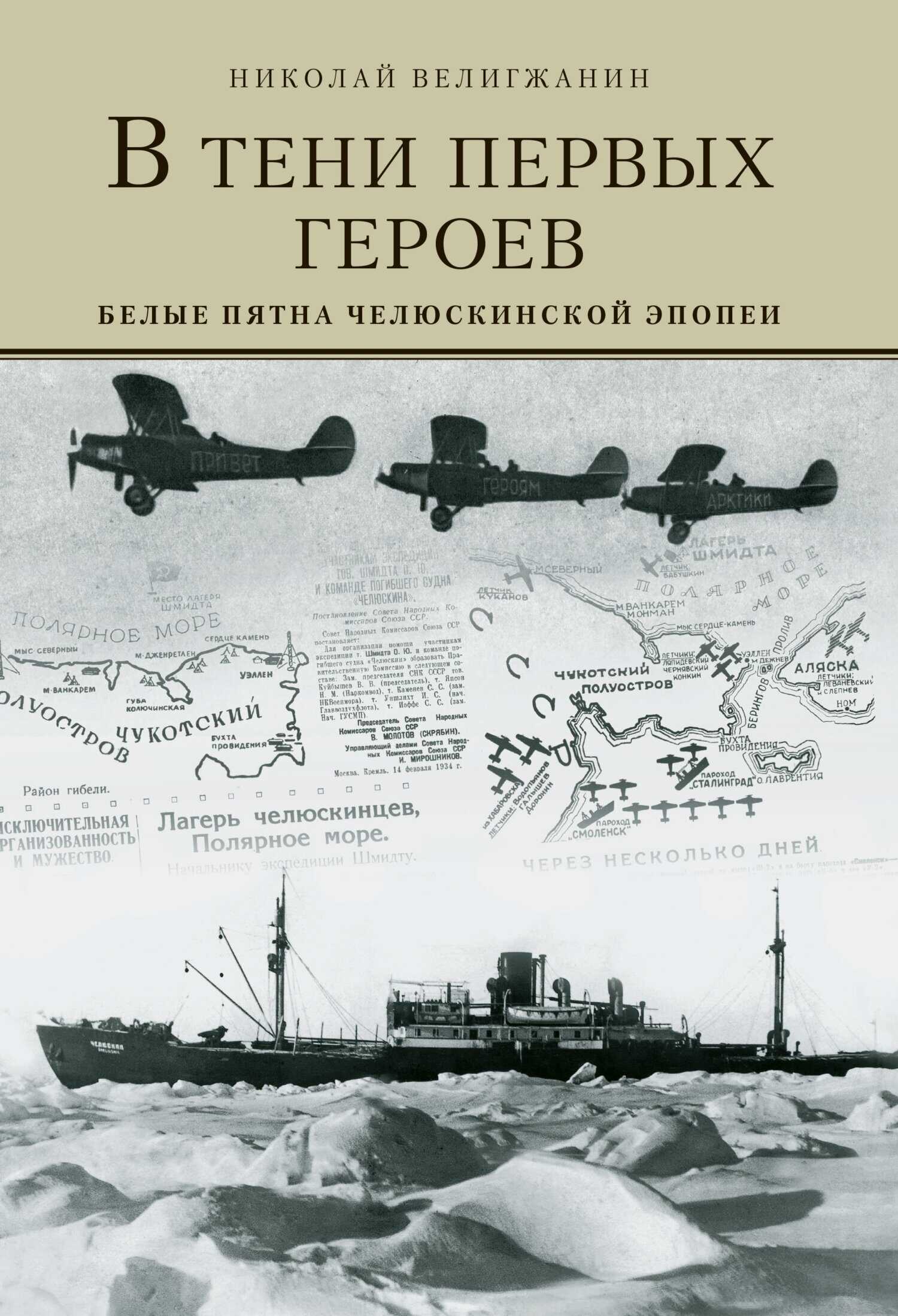 В тени первых Героев. Белые пятна челюскинской эпопеи - Николай Витальевич Велигжанин