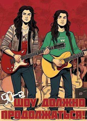 90-е: Шоу должно продолжаться [СИ] - Саша Фишер