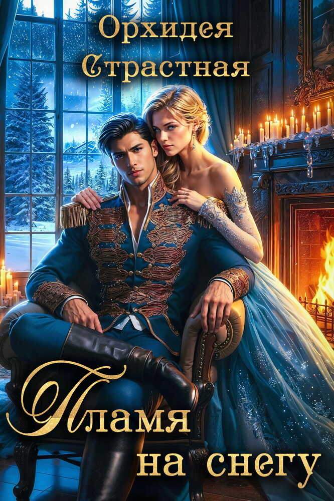 Пламя на снегу - Орхидея Страстная