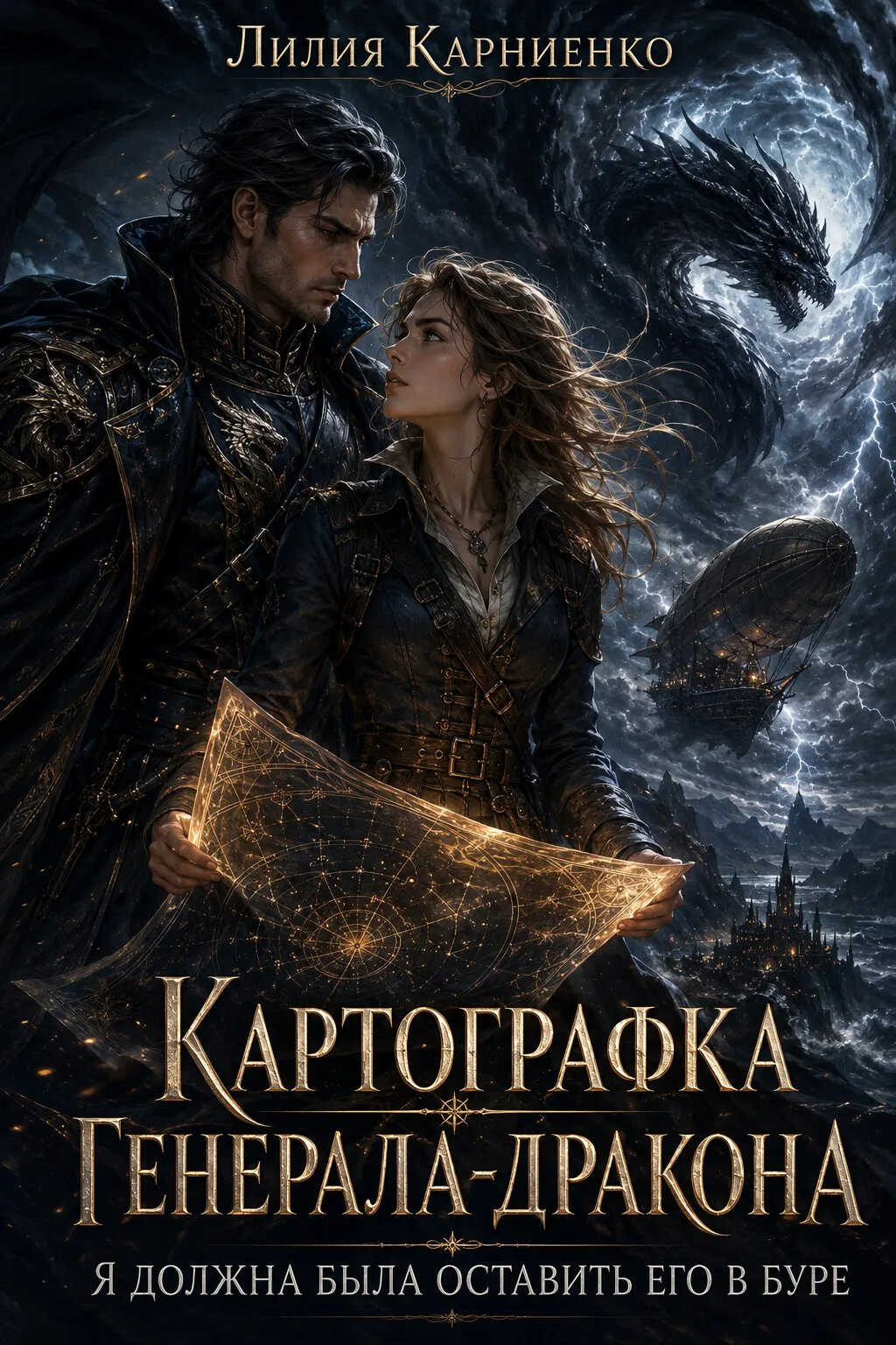 Картографка генерала-дракона. Я должна была оставить его в буре - Лилия Карниенко